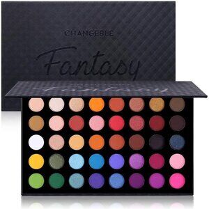 Pro Highly Pigmented Eyeshadow Palette Natural Matte Shimmer Long Lasting